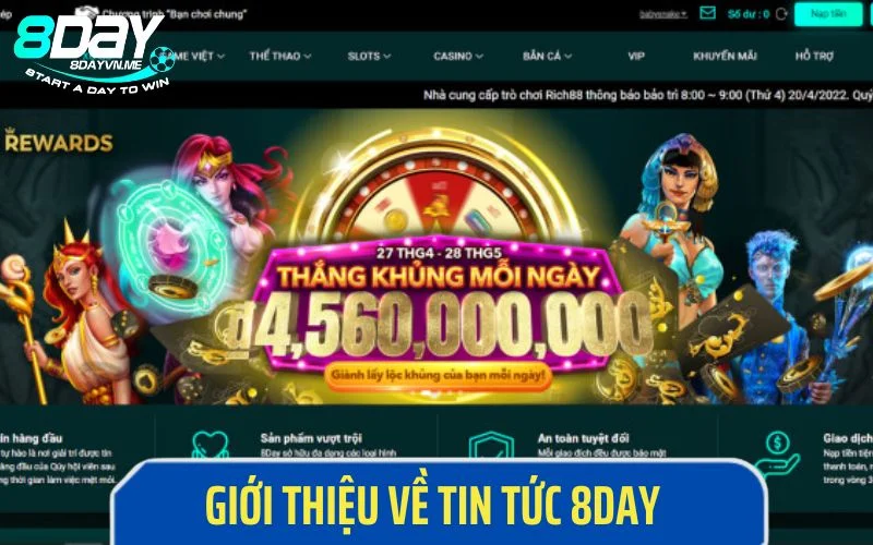 Giới thiệu về tin tức 8DAY