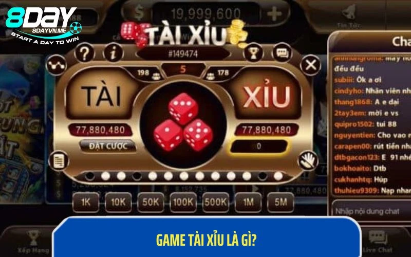 Game tài xỉu rất phổ biến